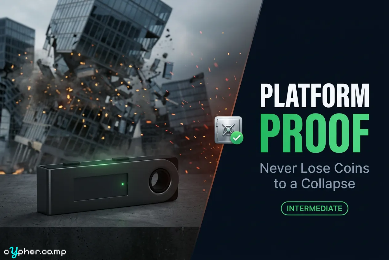 Platform-Proof Bitcoin: Never Lose Coins to a Collapse Again